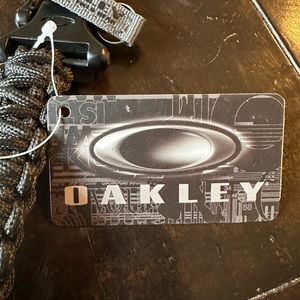 Oakley Tactical Gear Mechanism Key Chain paracord  nwt